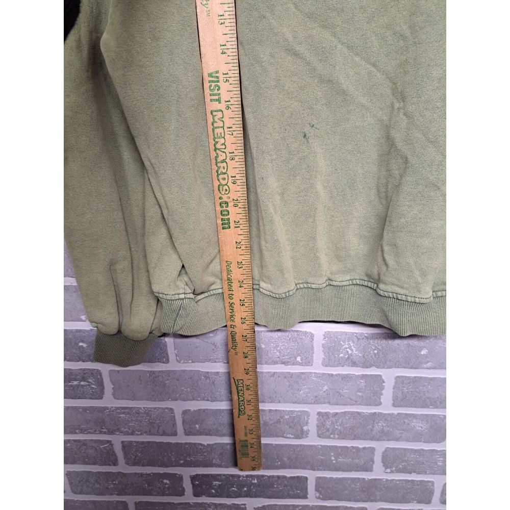 Urban Outftters Forest Green Logo Crew‎ Neck Unisex Sweatshirt Y2K Size Medium - Picture 8 of 10